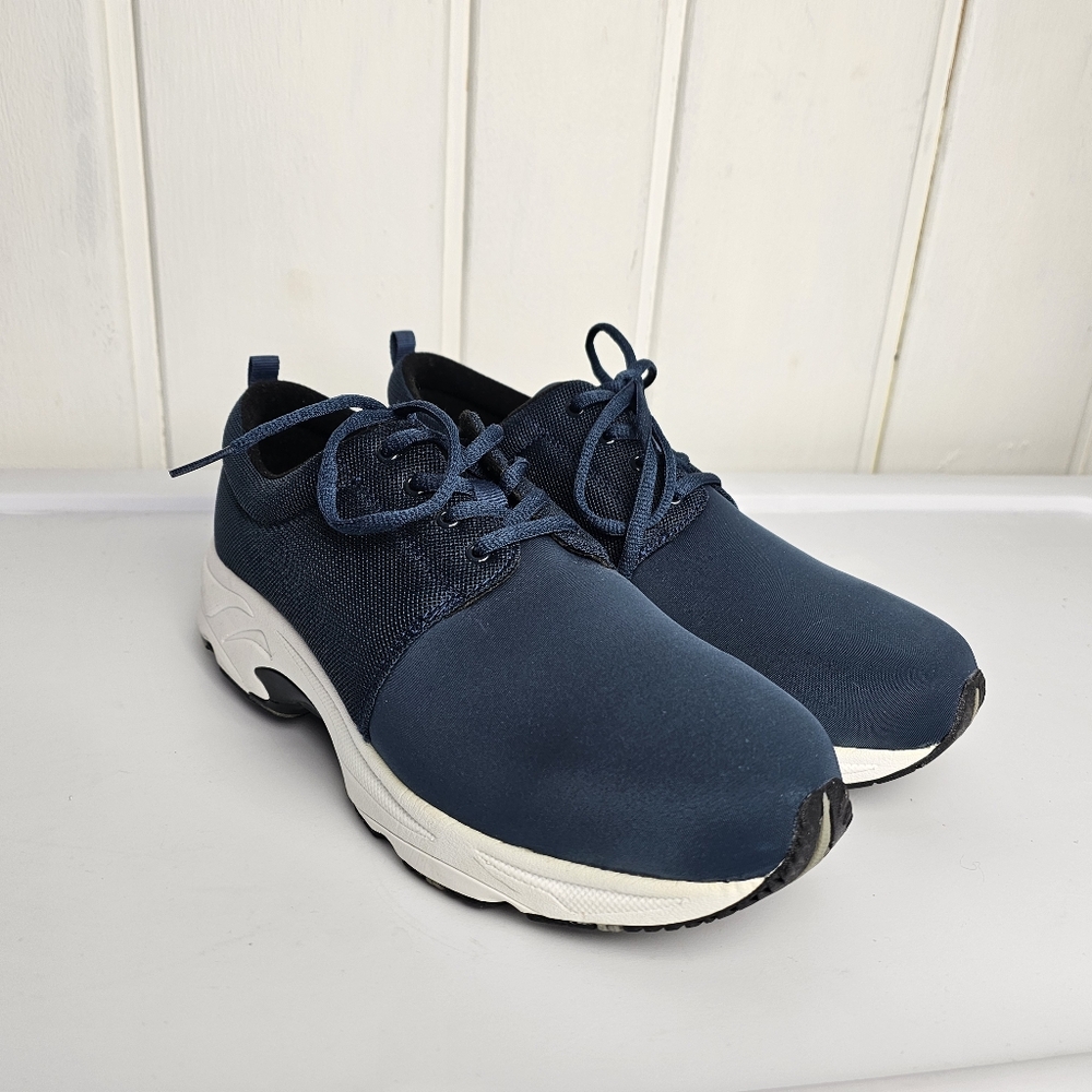 NWOB Drew Excel Navy Blue Orthotic Sneakers Women's 10M - Picture 2 of 11